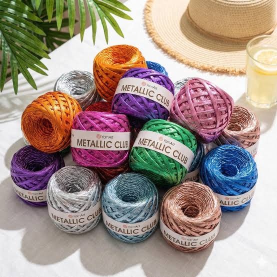Metallic T-Shirt Yarn